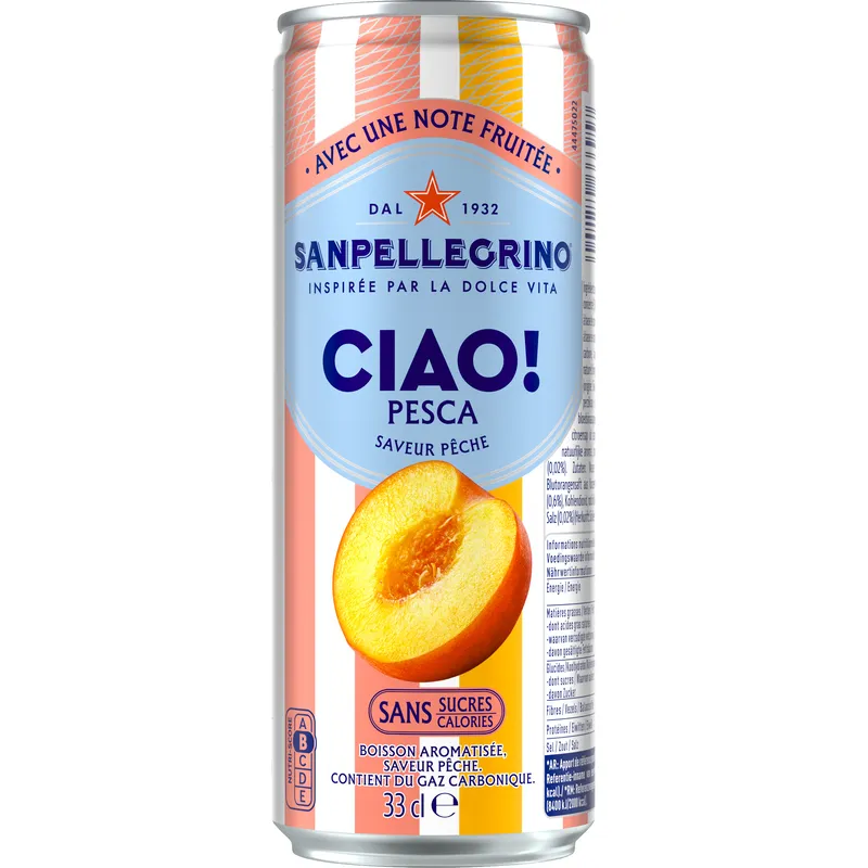 San Pellegrino Ciao! Pfirsich 33 cl